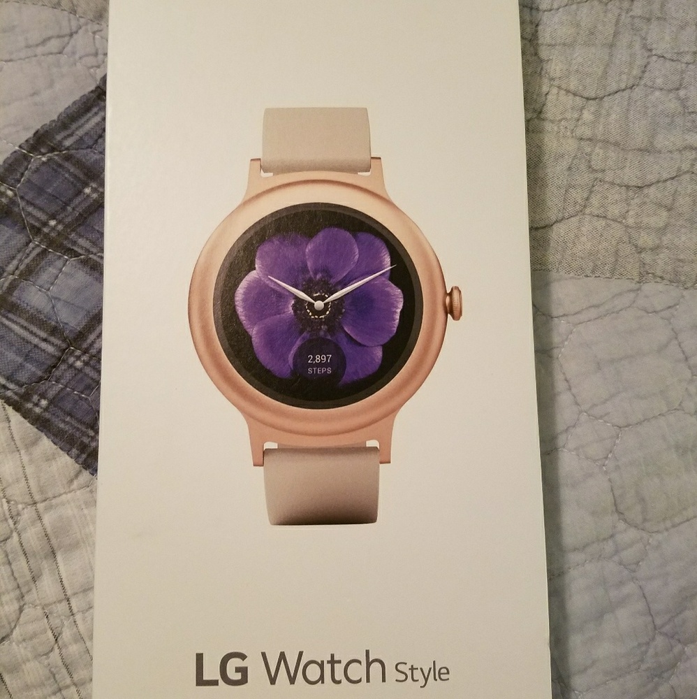 LG Watch Style in Rose Gold